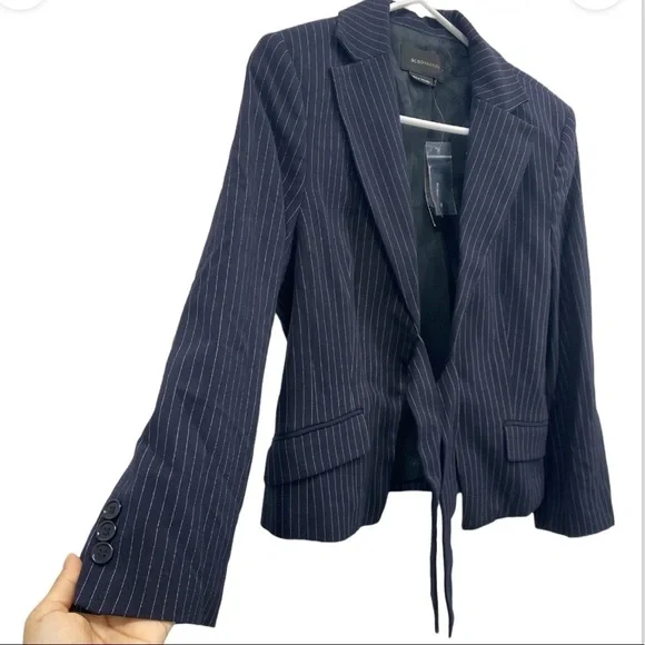 BCBGMaxazria stripe blazer jacket - Picture 5 of 8